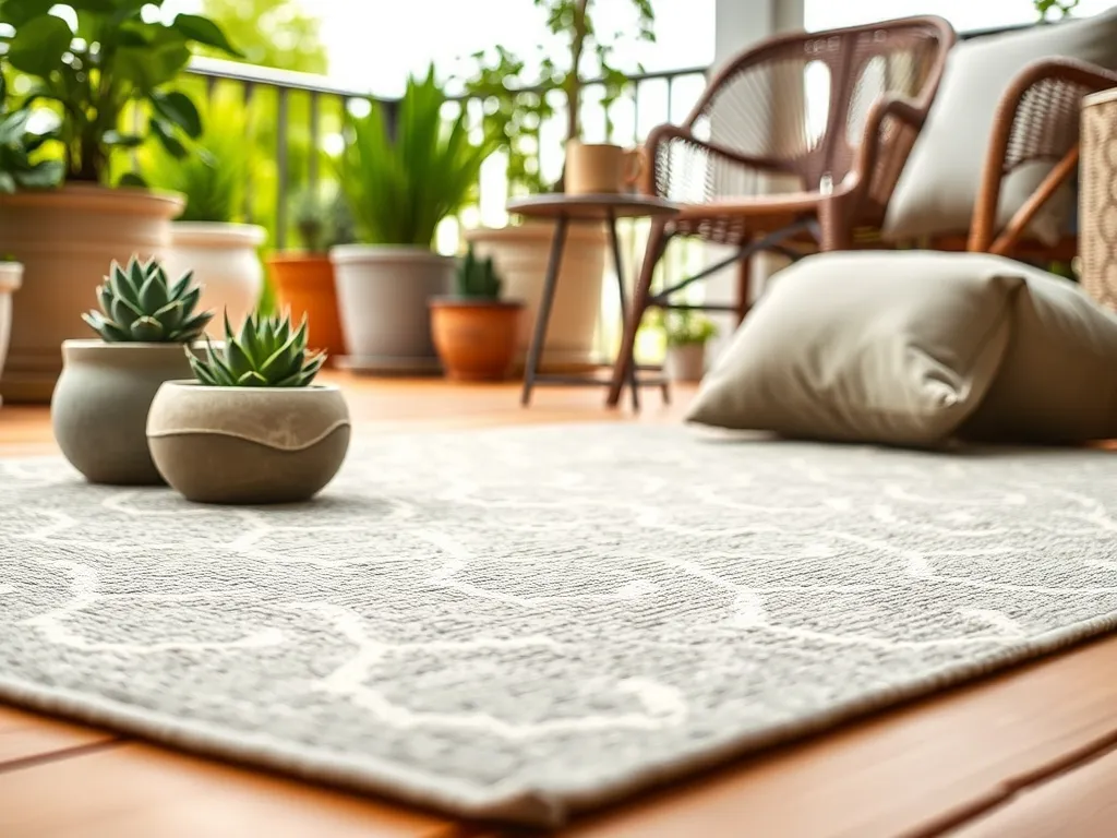 Jaki dywan na taras? Wybór materiału i pielęgnacja